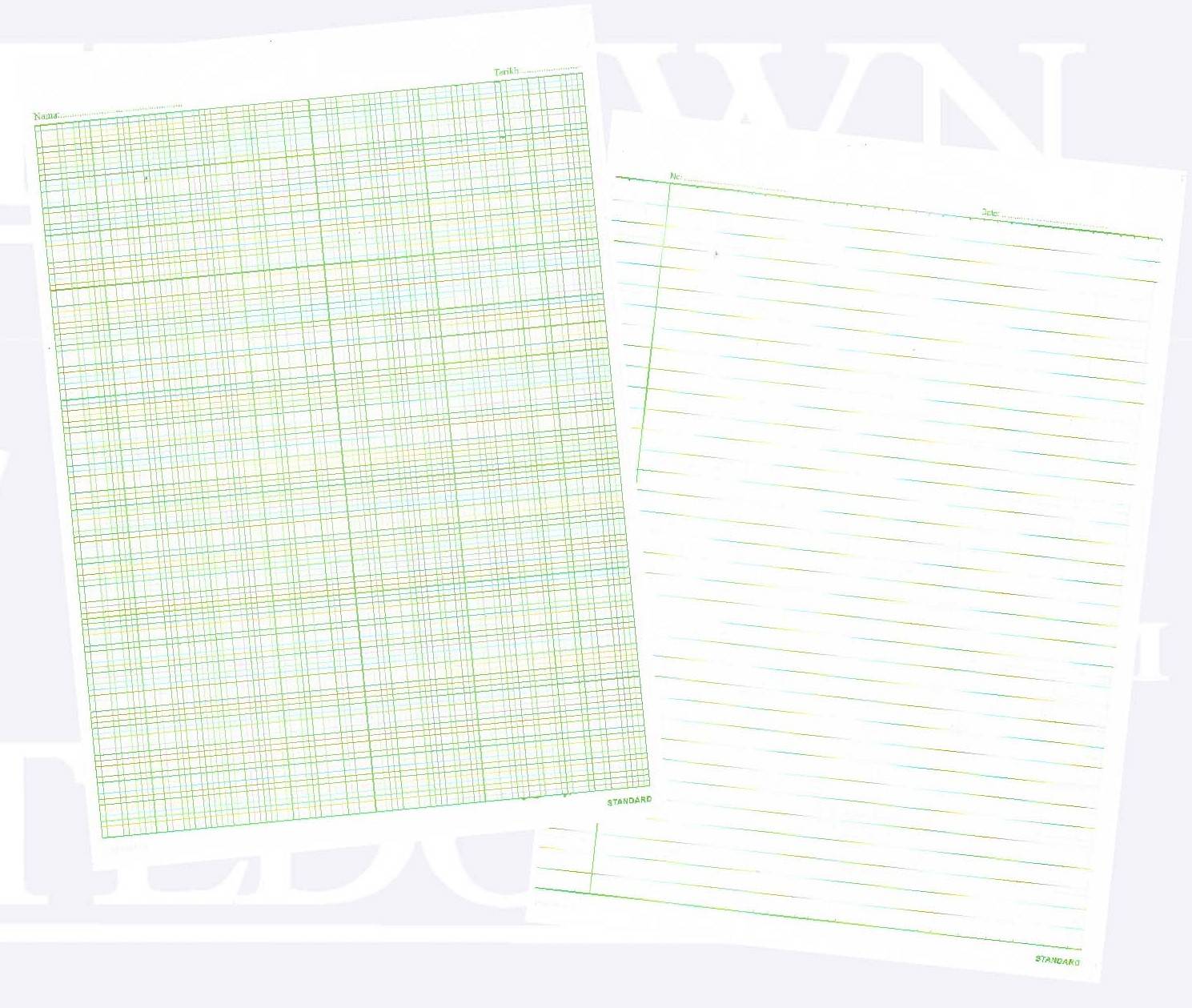 GRAPH PAPER A4 2MM 1G1L
