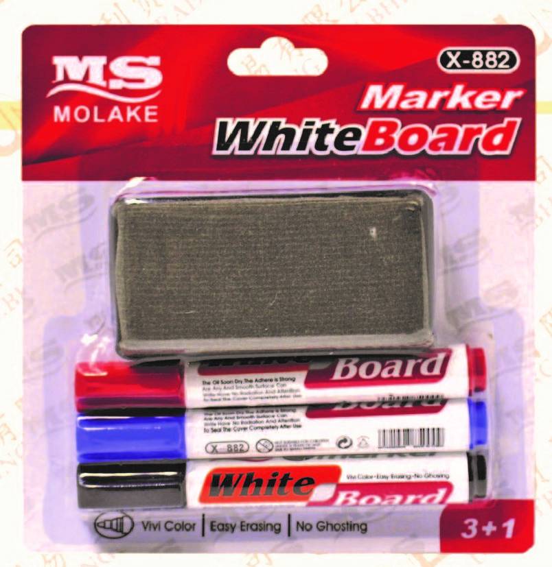 MK MOLAKE WHITEBOARD MARKER + DUSTER